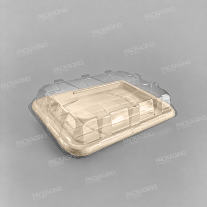Sabert Domed Lid To Fit Rectangular Pulp Platter