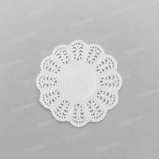 Swantex Paper Round Doily White
