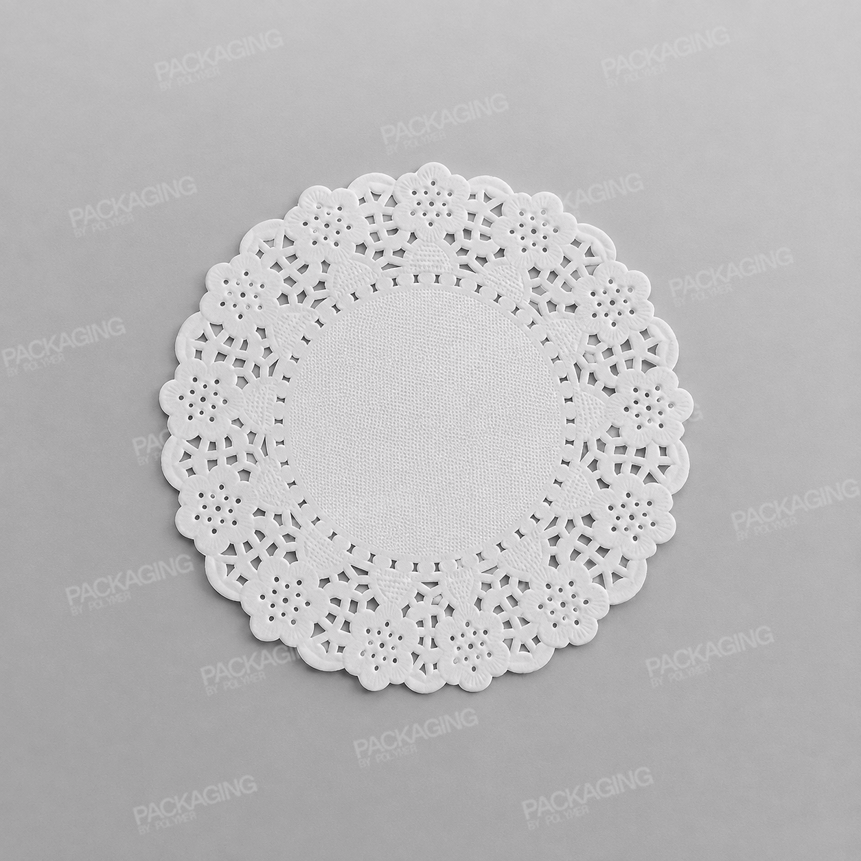 Swantex Paper Round Doily White