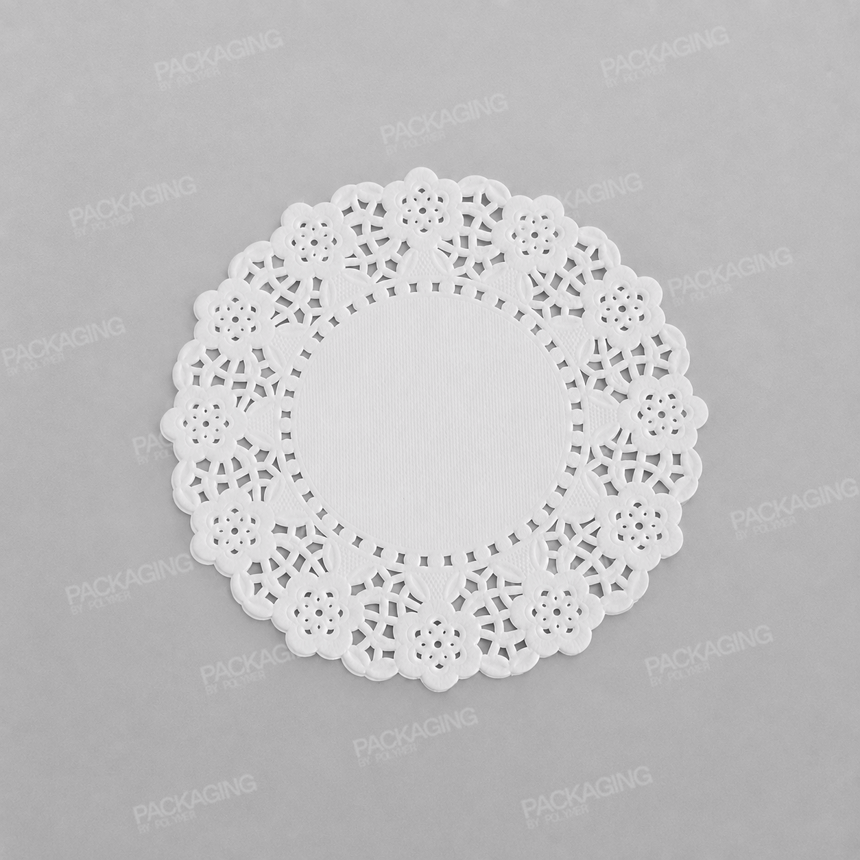 Swantex Paper Round Doily White