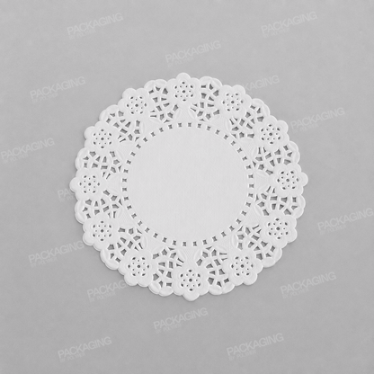 Swantex Paper Round Doily White