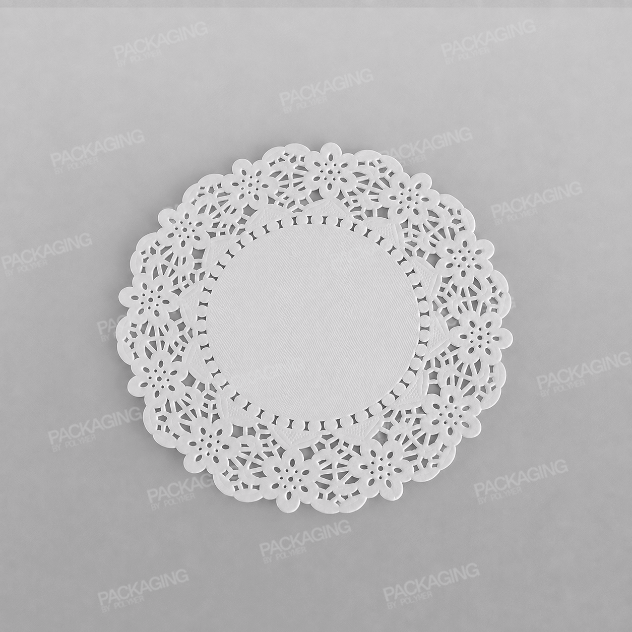 Swantex Paper Round Doily White