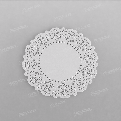 Swantex Paper Round Doily White