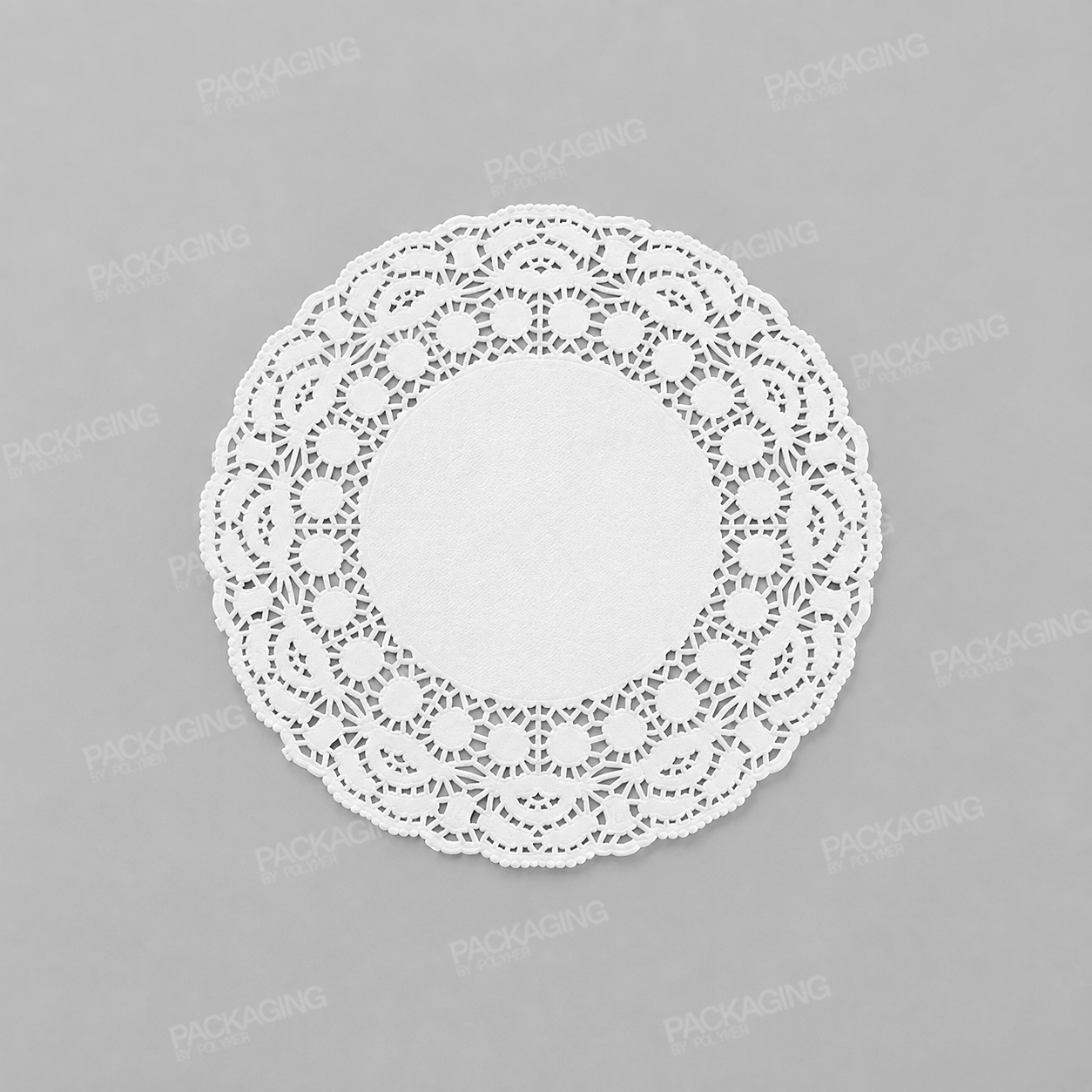Swantex Paper Round Doily White