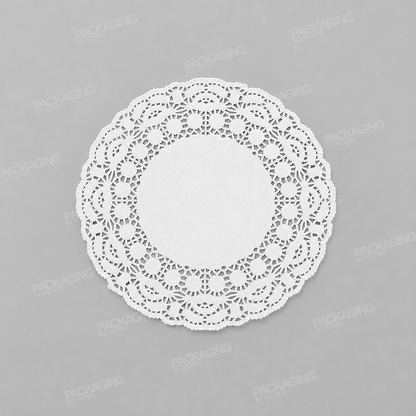 Swantex Paper Round Doily White
