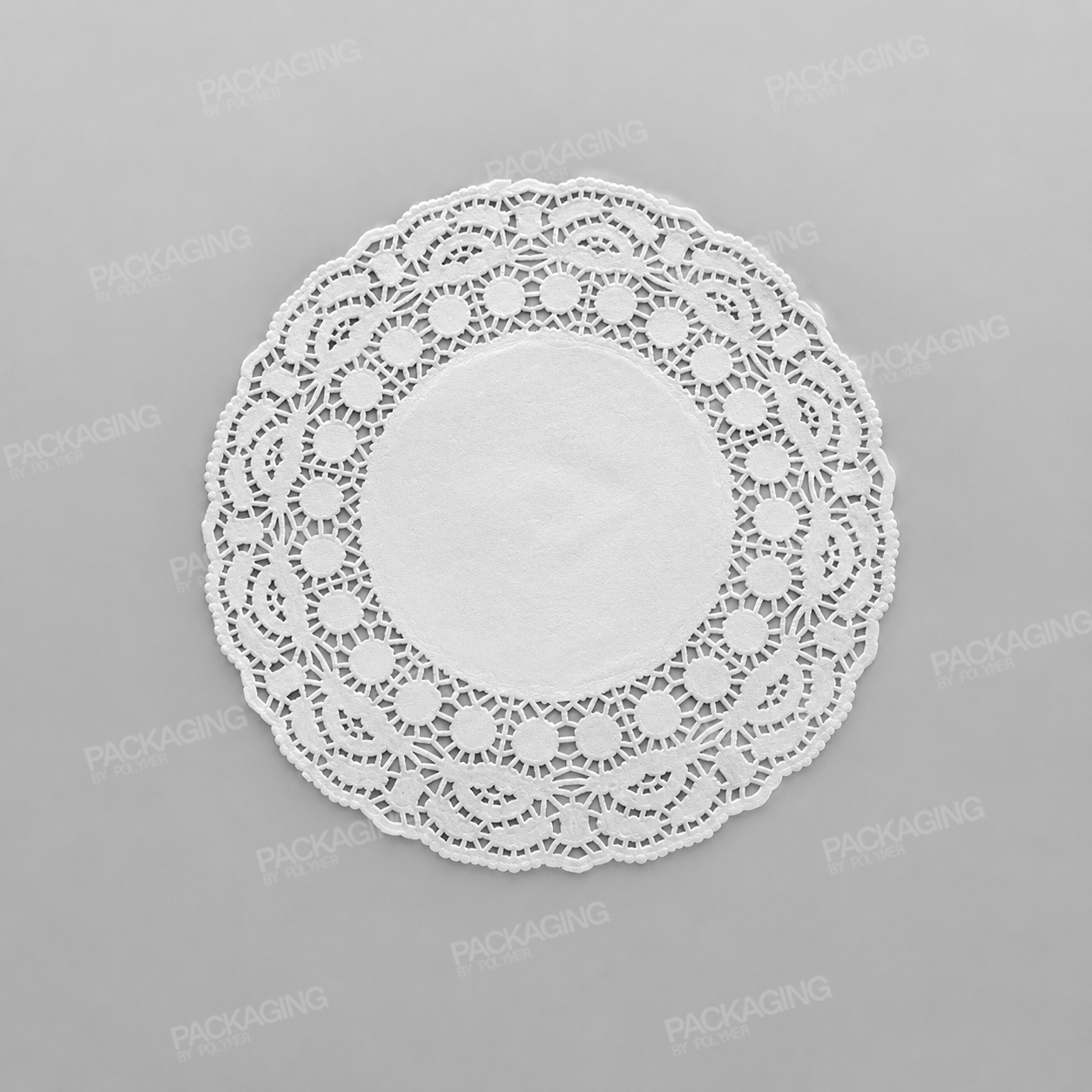 Swantex Paper Round Doily White