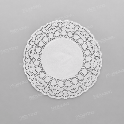 Swantex Paper Round Doily White