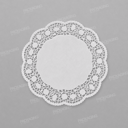 Swantex Paper Round Doily White