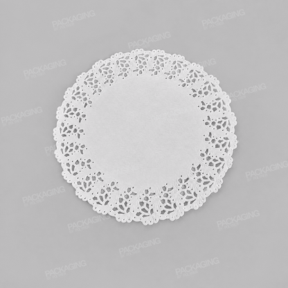 Swantex Paper Round Doily White