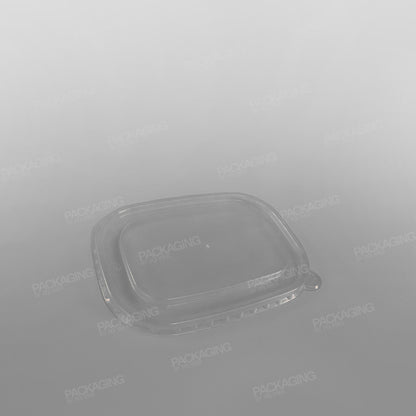 PET Lids For Hippo Rectangular Kraft Food Container [500/650/750/1000ml]