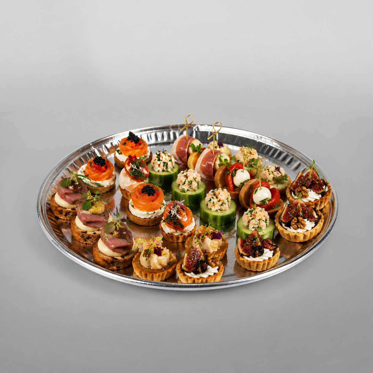 Round Aluminium Platter