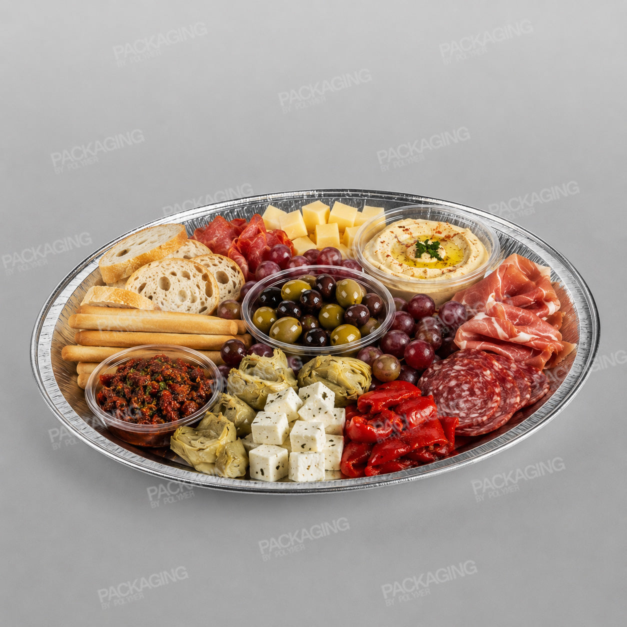 Round Aluminium Platter