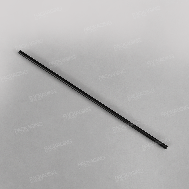 Black Paper Straw [140x6mm]