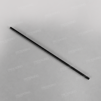 Black Paper Straw [140x6mm]