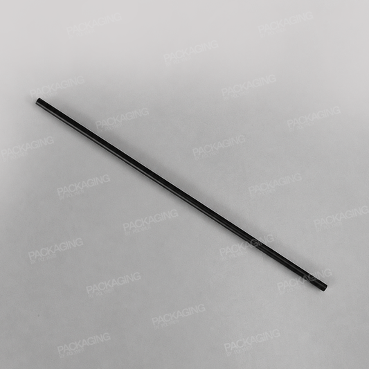 Black Paper Straw [140x6mm]