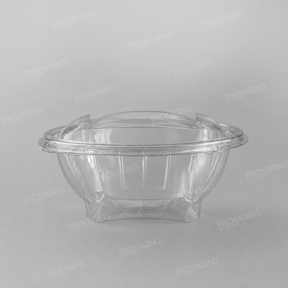 GPI Sekipack Hinged Oval Salad Bowl - 750cc/SLV750