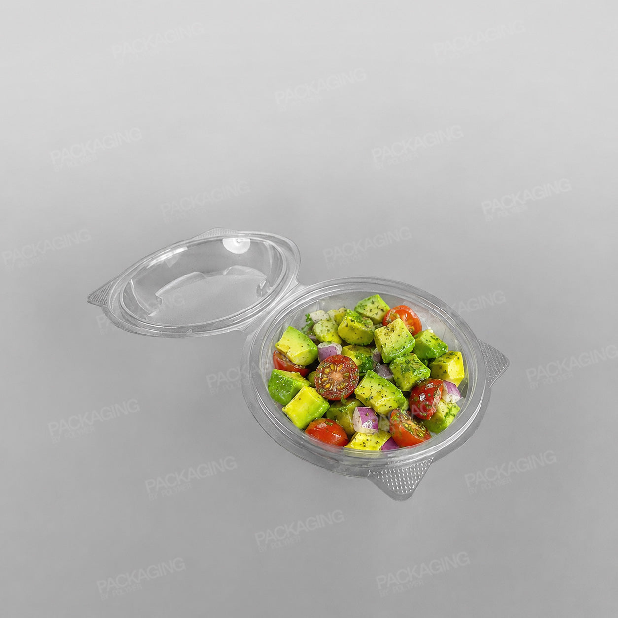Somoplast Hinged Round Salad Bowl