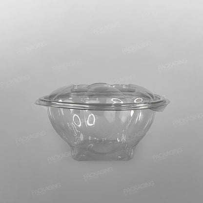 Recyclable Hinged Round Salad Bowl