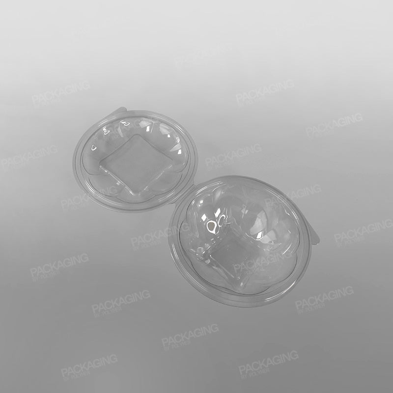 Recyclable Hinged Round Salad Bowl