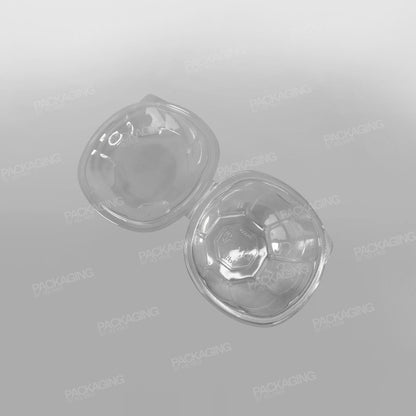 Clear Hinged Round Salad Bowl [1000cc]