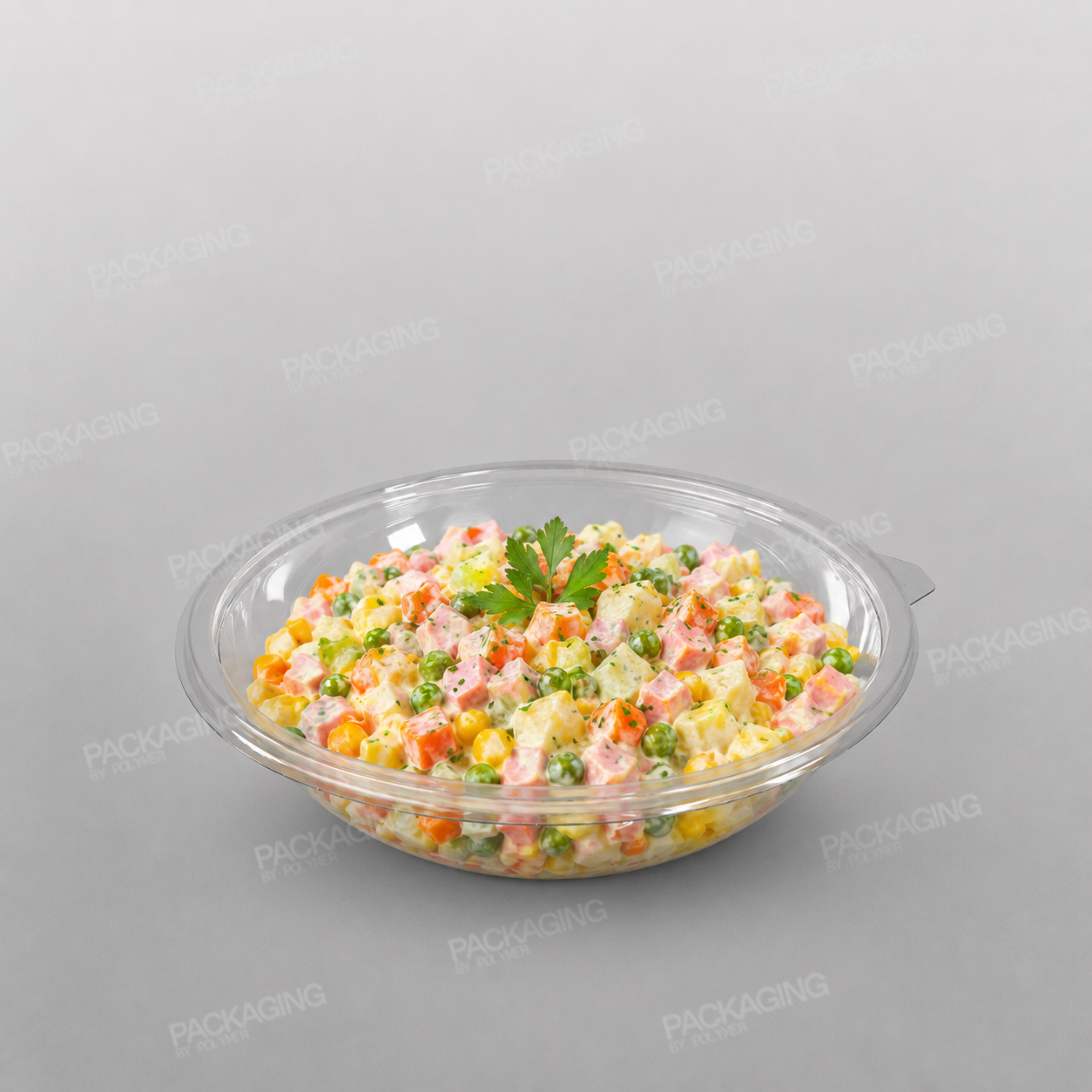 Sabert Round Clear Salad Bowl