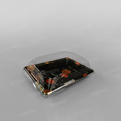 Sushi Container Base & Lids - Cherry Design