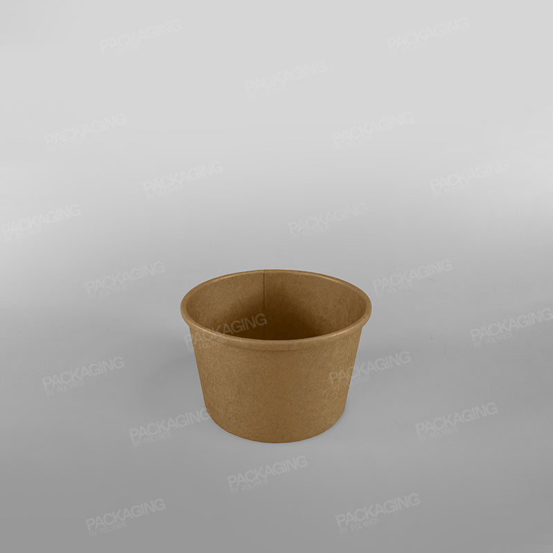 Brown Paper Soup Container