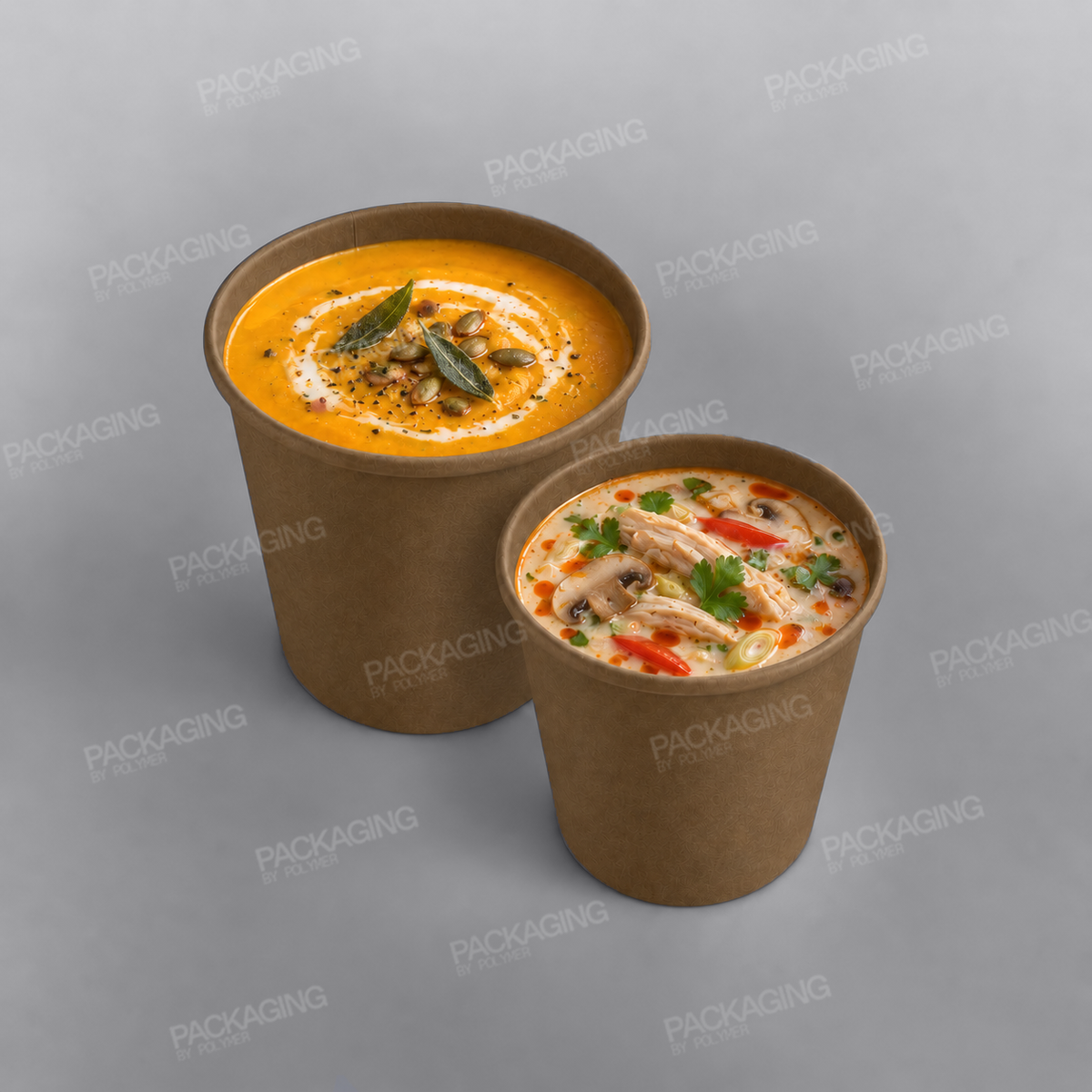 Kraft Paper Soup Container