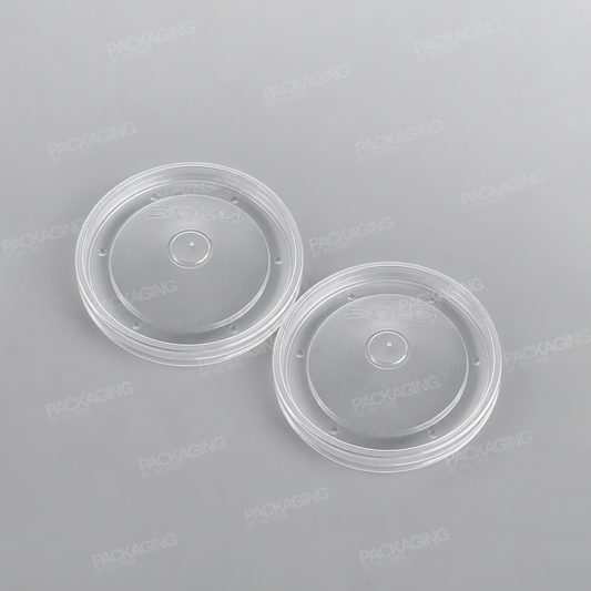 Solo White [LVS516] Vented Plastic Lid [24oz]