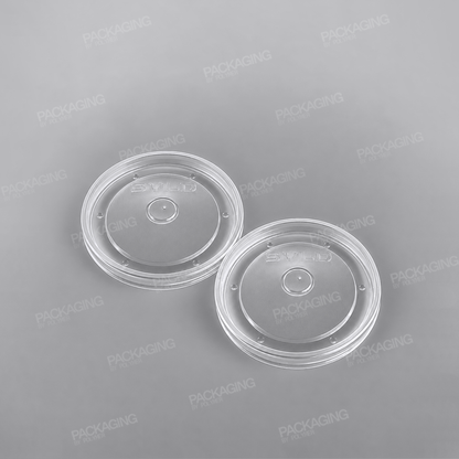 Translucent Plastic Vented Lid For 26/32oz Go-Pak Soup Containers