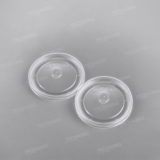 Translucent Plastic Vented Lid For 26/32oz Go-Pak Soup Containers
