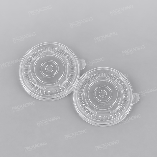 Dispo Plastic Clear Vented Lid For Kraft Soup Container [8-16oz]
