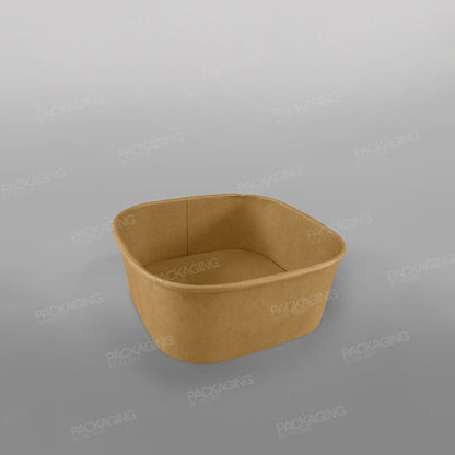 Hippo Square Kraft Food Bowls