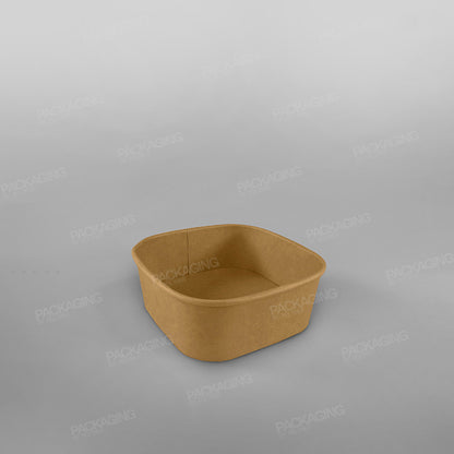 Hippo Square Kraft Food Bowls