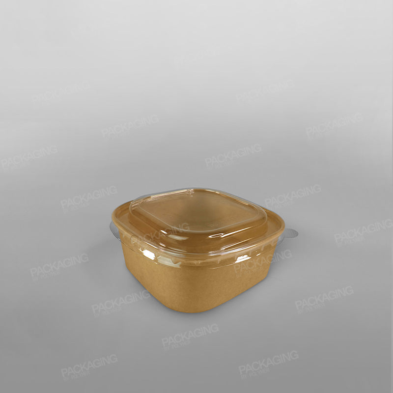 Hippo Square Kraft Food Bowls