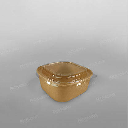 Hippo Square Kraft Food Bowls