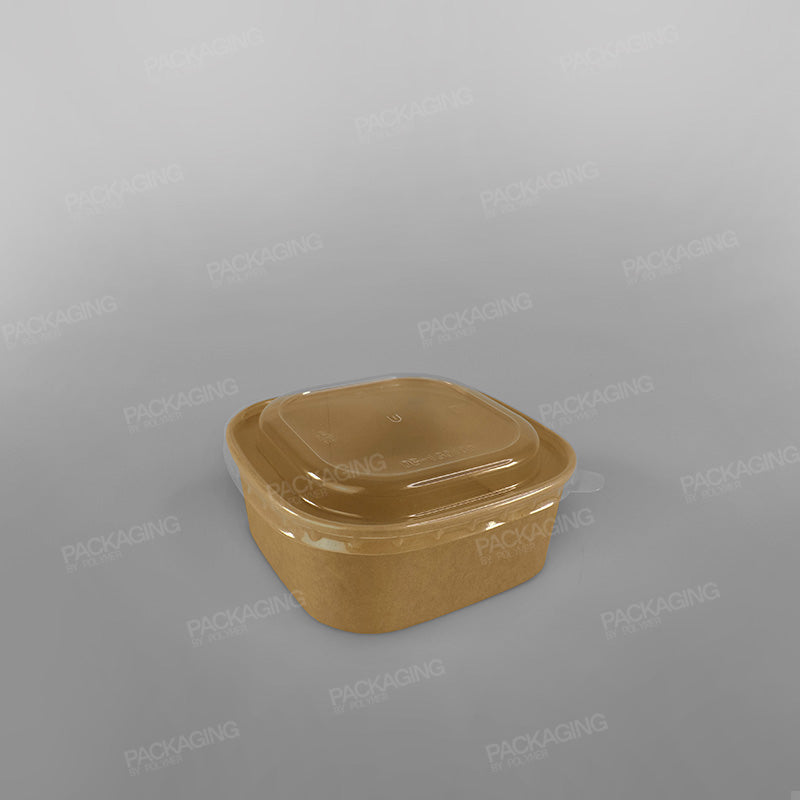 Hippo Square Kraft Food Bowls
