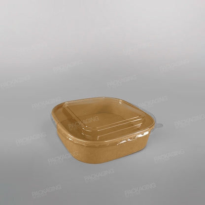 Hippo Square Kraft Food Bowls