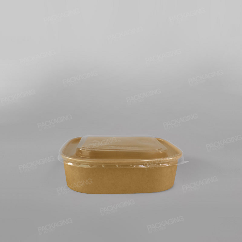 Hippo Square Kraft Food Bowls