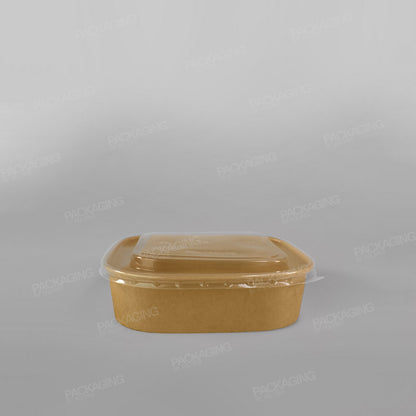 Hippo Square Kraft Food Bowls