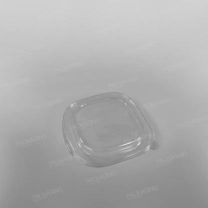 Hippo PET Lids For Square Kraft Food Bowls