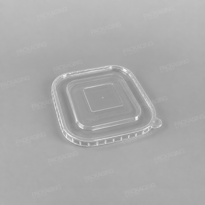 Hippo PP Lids For Square Kraft Food Bowls