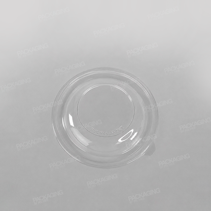 rPET Domed Lid For Sabert Clear Round Salad Bowl