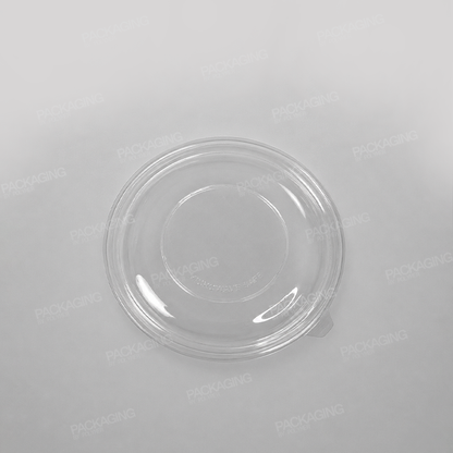 rPET Domed Lid For Sabert Clear Round Salad Bowl