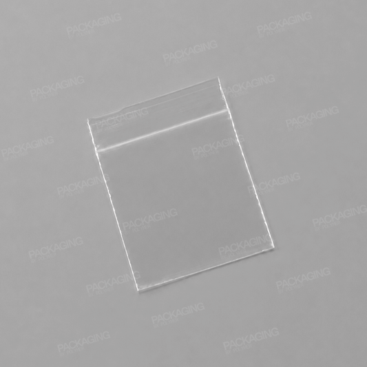 Self Sealed/ Grip Seal Clear Bag