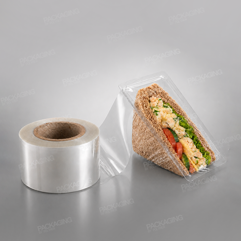 Lidding Film For Open Deepfill Sandwich Wedge (3 rolls)