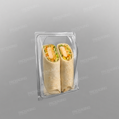 Hinged Tortilla Wrap Container