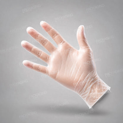 Vinyl Gloves Clear, Powder Free