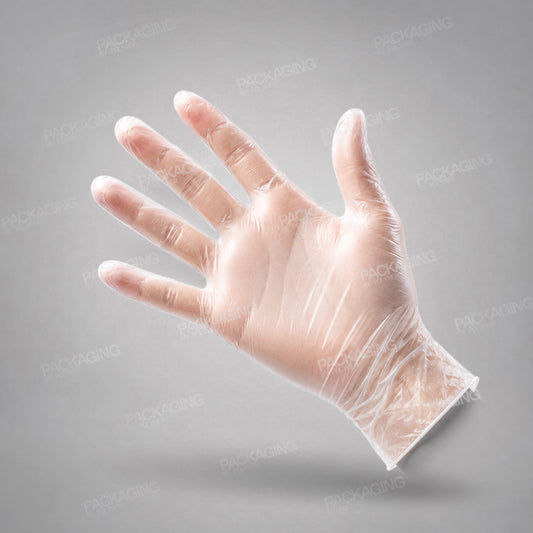 Vinyl Gloves Clear, Powder Free