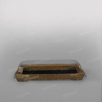 rPET Lid For Sabert Zen Kraft Sushi Tray